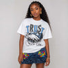 Black University Blue 5s DopeSkill T-Shirt Trust No One Graphic