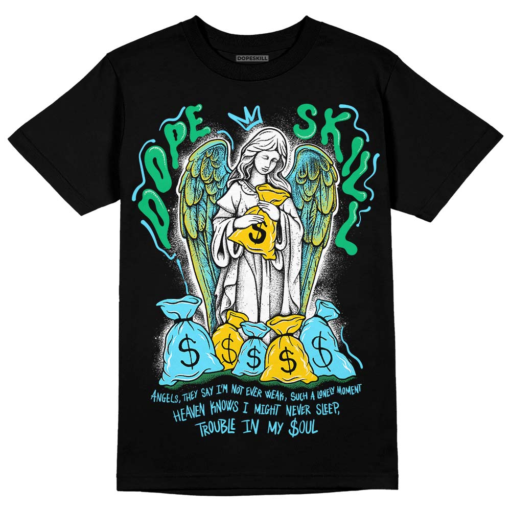 Dunk Low Ben & Jerry’s Chunky Dunky DopeSkill T-Shirt Angels Graphic Streetwear - Black