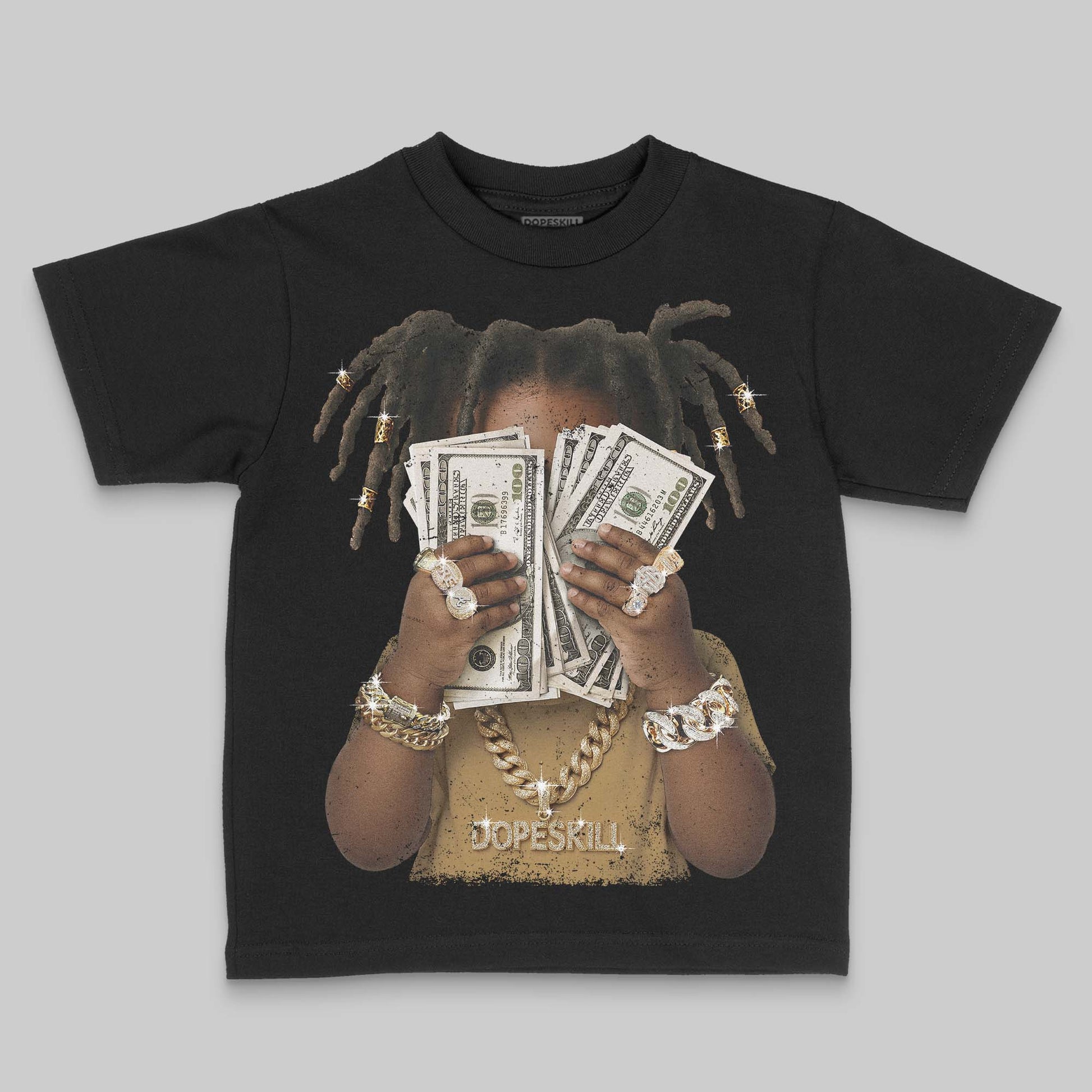 Jordan 11 Low “Mother’s Day” DopeSkill Toddler Kids T-shirt Rich Youth Graphic Streetwear - Black