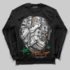 Green Sneakers DopeSkill Long Sleeve T-Shirt Money Longer Graphic Streetwear - black