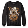 Jordan 3 Retro Palomino DopeSkill Sweatshirt New Double Bear Graphic Streetwear - Black