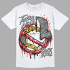 Jordan 14 "Black/White" DopeSkill T-Shirt Takin No L's Graphic Streetwear - White