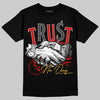 Dunk Low Retro Gym Red DopeSkill T-Shirt Trust No One Graphic Streetwear - Black