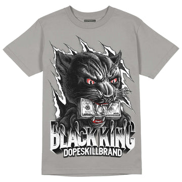 Grey Sneakers DopeSkill Grey T-shirt Black King Graphic Streetwear