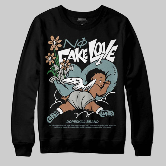 Nike Air Max 1 Low Poly “Adventure” DopeSkill Sweatshirt No Fake Love Graphic Streetwear - Black