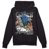 Jordan 3 "Midnight Navy"  DopeSkill Hoodie Sweatshirt Get Rich Graphic Streetwear - Black 