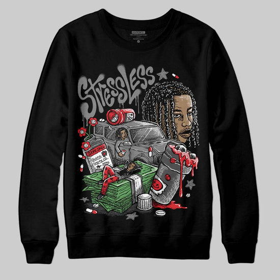 Jordan 10 Retro Shadow (2025) DopeSkill Sweatshirt Stressless Graphic Streetwear - Black