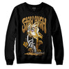 Jordan 13 Wheat 2023 DopeSkill Sweatshirt Stay High Graphic Streetwear - Black