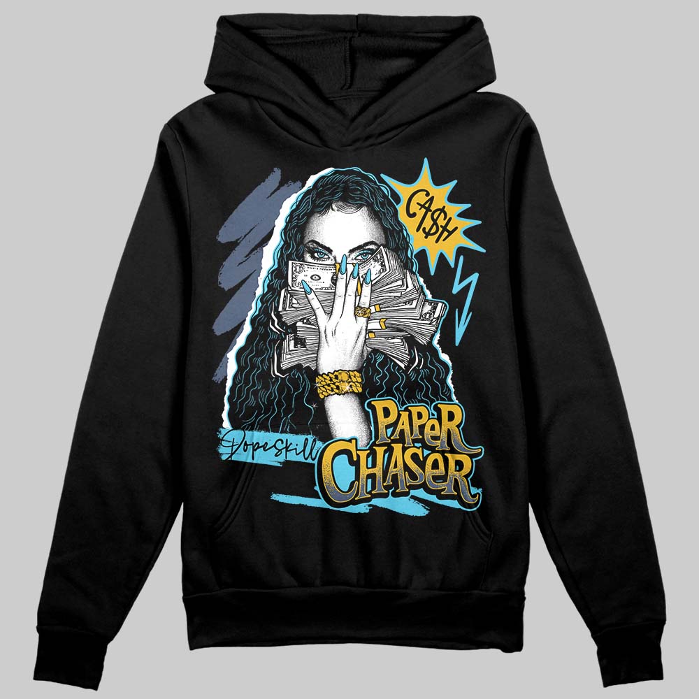 Jordan 11 Retro Gamma Blue (2025) DopeSkill Hoodie Sweatshirt NPC Graphic Streetwear - Black