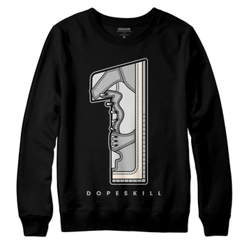 Dunk Low Cool Grey DopeSkill Sweatshirt No.1 Graphic Streetwear - Black