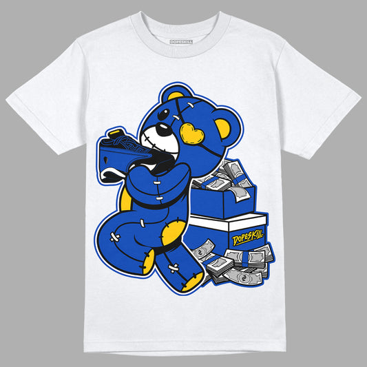 Jordan 14 “Laney” DopeSkill T-Shirt Bear Steals Sneaker Graphic Streetwear - White