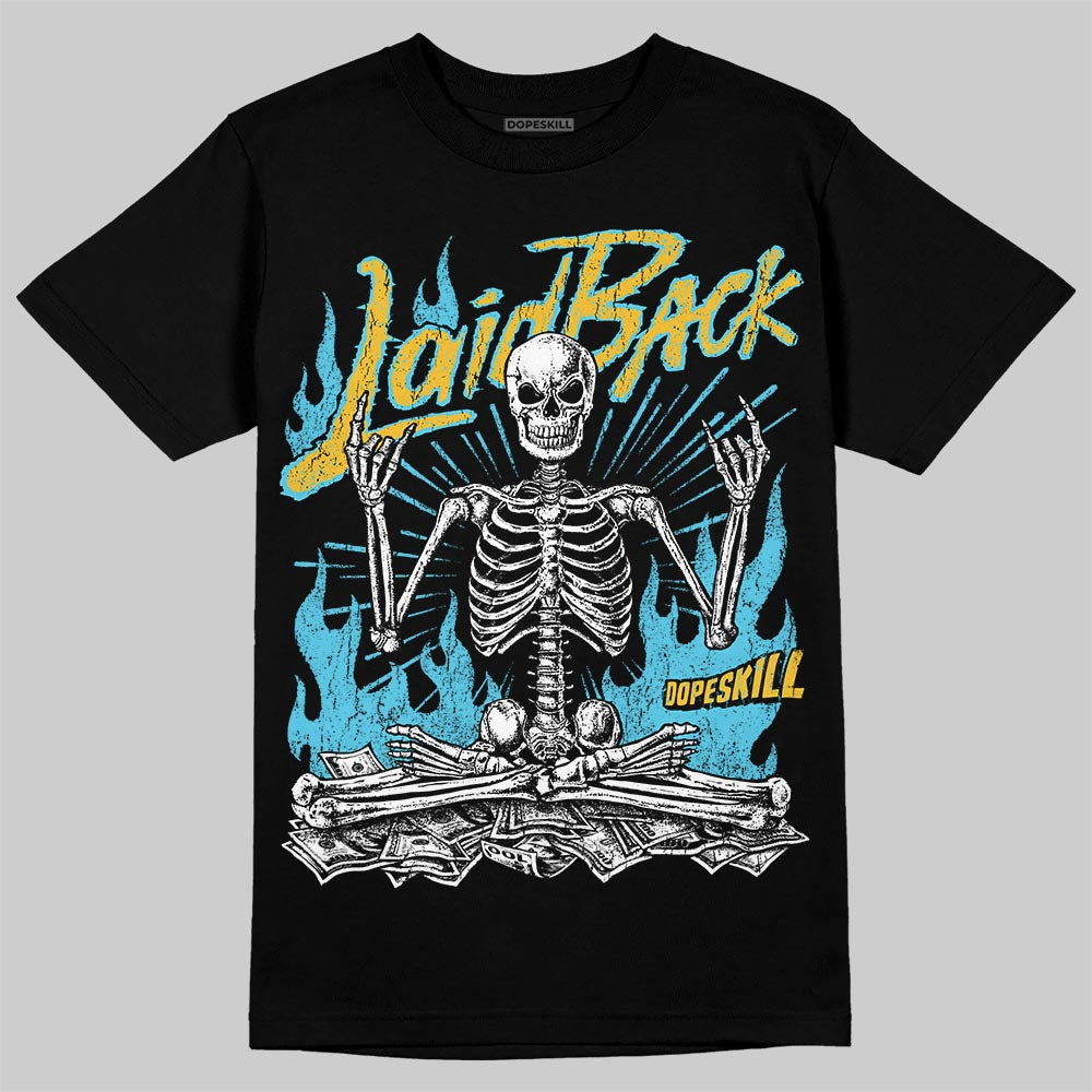 Jordan 11 Retro Gamma Blue (2025) DopeSkill T-Shirt Laid Back Graphic Streetwear - black