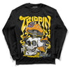 Jordan 6 “Yellow Ochre” DopeSkill Long Sleeve T-Shirt Trippin Graphic Streetwear - Black