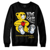 Jordan 6 “Yellow Ochre” DopeSkill Sweatshirt Love Kills Graphic Streetwear - Black