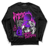 Dunk Low GS “Active Fuchsia” DopeSkill Long Sleeve T-Shirt Drip'n Never Tripp'n Graphic Streetwear - Black