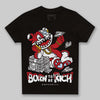 Jordan 5 Retro Fire Red Black Tongue (2025) DopeSkill Toddler Kids T-shirt Born To Be Rich Graphic Streetwear - Black
