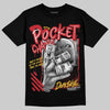 Jordan 14 Retro Ferrari (2025) DopeSkill T-Shirt Pocket Change Graphic Streetwear - Black
