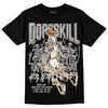 Jordan 3 “Off Noir” DopeSkill T-Shirt Thunder Dunk Graphic Streetwear - Black