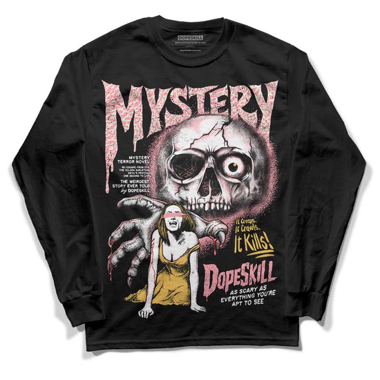 Jordan 3 GS “Red Stardust” DopeSkill Long Sleeve T-Shirt Mystery Ghostly Grasp Graphic Streetwear - Black 