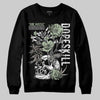 Jordan 4 WMNS “Seafoam” (2025) DopeSkill Sweatshirt Side Hustle Graphic Streetwear - Black