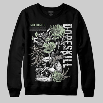 Jordan 4 WMNS “Seafoam” (2025) DopeSkill Sweatshirt Side Hustle Graphic Streetwear - Black