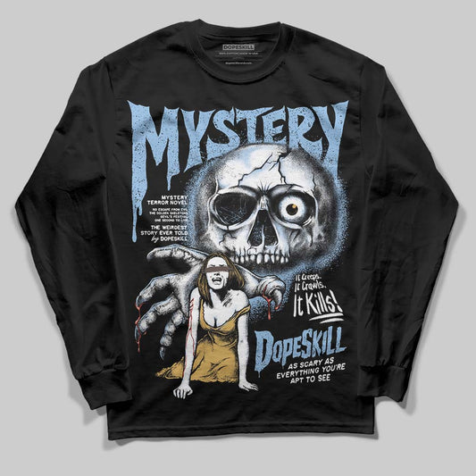 Adidas Handball Spezial ‘Light Blue’ DopeSkill Long Sleeve T-Shirt Mystery Ghostly Grasp Graphic Streetwear - Black