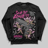 Pink Sneakers DopeSkill Long Sleeve T-Shirt Don't Bet Against Us Graphic Streetwear - Black