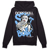 Jordan 9 Powder Blue DopeSkill Hoodie Sweatshirt Stay It Busy Graphic Streetwear - Black