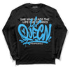 Jordan 1 High Retro OG “University Blue” DopeSkill Long Sleeve T-Shirt Queen Graphic Streetwear - Black