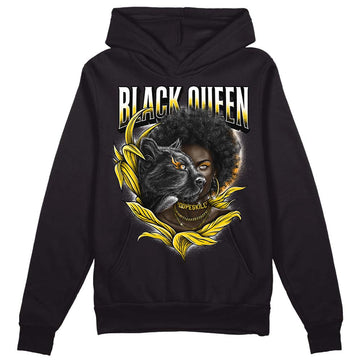 Jordan 6 “Yellow Ochre” DopeSkill Hoodie Sweatshirt New Black Queen Graphic Streetwear - Black