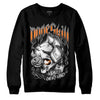 Jordan 3 Retro 'Fear Pack' DopeSkill Sweatshirt Money On My Mind Graphic Streetwear - Black