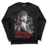 Jordan 1 Low OG “Shadow” DopeSkill Long Sleeve T-Shirt Boys Don't Cry Graphic Streetwear - Black