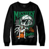 Green Sneakers DopeSkill Sweatshirt Mystery Ghostly Grasp Graphic Streetwear - Black 