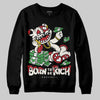 Nigel Sylvester x Jordan 1 Low OG “Nitro” DopeSkill Sweatshirt Born To Be Rich Graphic Streetwear - Black