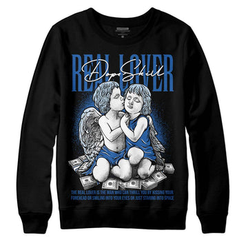 Jordan 11 Low “Space Jam” DopeSkill Sweatshirt Real Lover Graphic Streetwear - Black