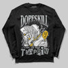 Jordan 4 “Fear” DopeSkill Long Sleeve T-Shirt Sorry I've Been Trappin Graphic Streetwear - Black