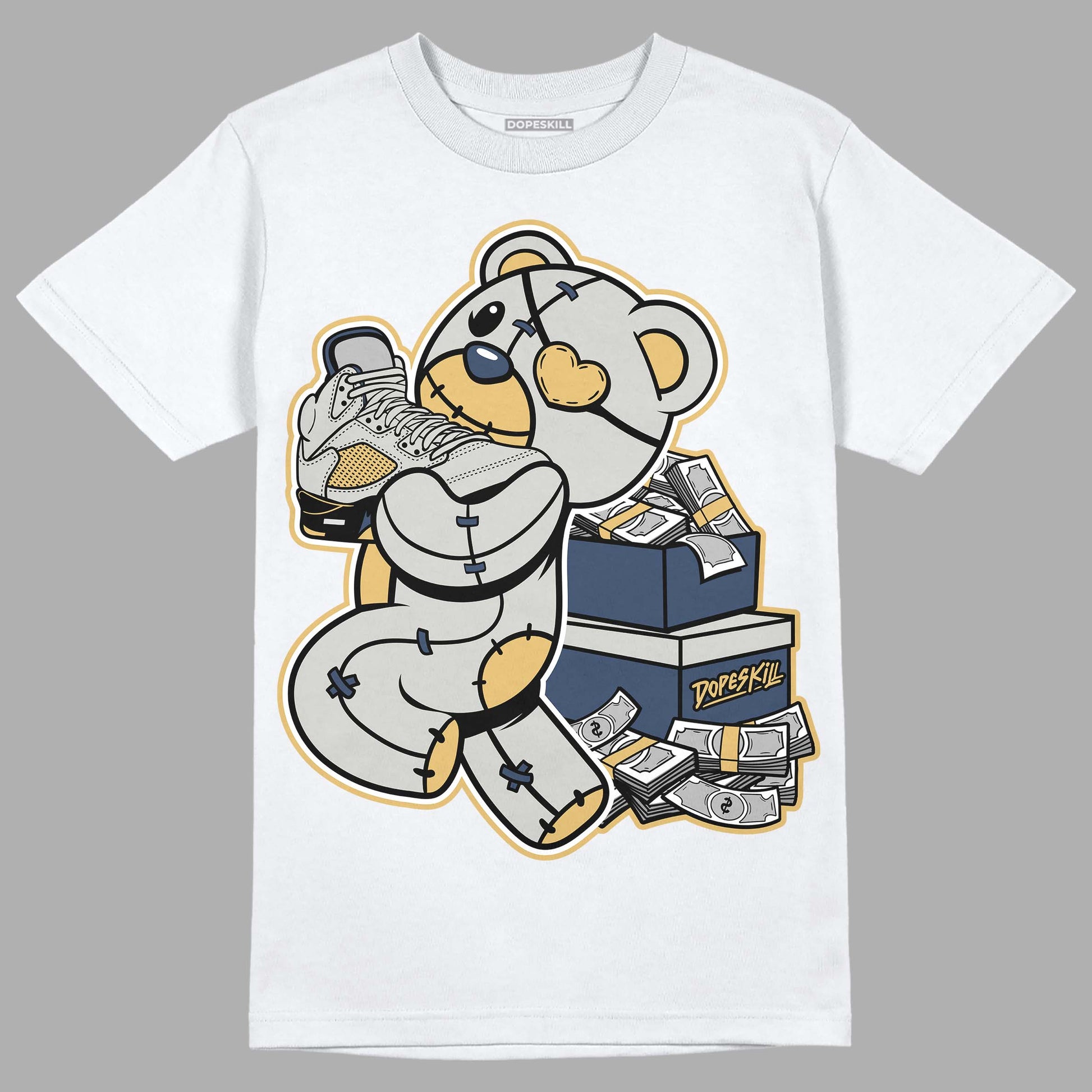 A Ma Maniere x Jordan 5 Dawn “Photon Dust” DopeSkill T-Shirt Bear Steals Sneaker Graphic Streetwear - WHite