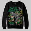 Green Sneakers DopeSkill Sweatshirt Don't Bet Against Us Graphic Streetwear - Black