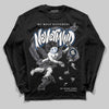 Jordan 9 Retro 'Flint Grey' 2026 DopeSkill Long Sleeve T-Shirt Nevermind Graphic Streetwear - Black