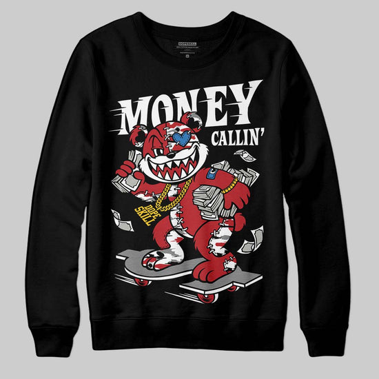 Jordan 8 Retro Bugs Bunny (2025) DopeSkill Sweatshirt Money Callin' Graphic Streetwear - Black