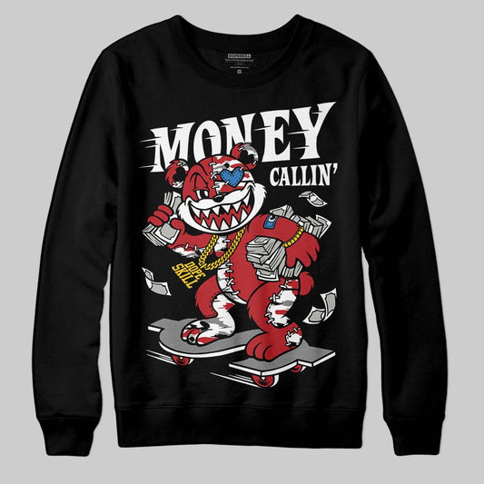 Jordan 8 Retro Bugs Bunny (2025) DopeSkill Sweatshirt Money Callin' Graphic Streetwear - Black
