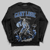 Awake NY x Jordan 5 Retro 'Black Racer Blue' DopeSkill Long Sleeve T-Shirt Cant Lose Graphic Streetwear - Black