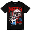 Jordan 1 Retro Low "Black Toe" DopeSkill T-Shirt Mystery Ghostly Grasp Graphic Streetwear - Black