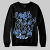 Awake NY x Jordan 5 Retro 'Black Racer Blue' DopeSkill Sweatshirt Real Y2K Players Graphic Streetwear - Black
