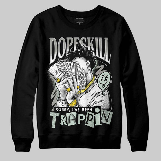 Jordan 1 Retro Low OG Year of the Snake (2025) DopeSkill Sweatshirt Sorry I've Been Trappin Graphic Streetwear - Black