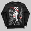 Jordan 8 Retro Bugs Bunny (2025) DopeSkill Long Sleeve T-Shirt Built Different Graphic Streetwear - Black