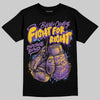 PURPLE Sneakers DopeSkill T-Shirt Fight For Right Graphic Streetwear - black