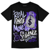 Jordan 5 Retro Dark Concord DopeSkill T-Shirt Real Ones Move In Silence Graphic Streetwear - Black 