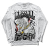 Dunk Low Panda White Black DopeSkill Long Sleeve T-Shirt Sorry I've Been Trappin Graphic Streetwear - White