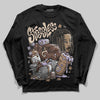 Harris Tweed x Wmns Dunk Low 'Sesame' DopeSkill Long Sleeve T-Shirt Stressless Graphic Streetwear - Black